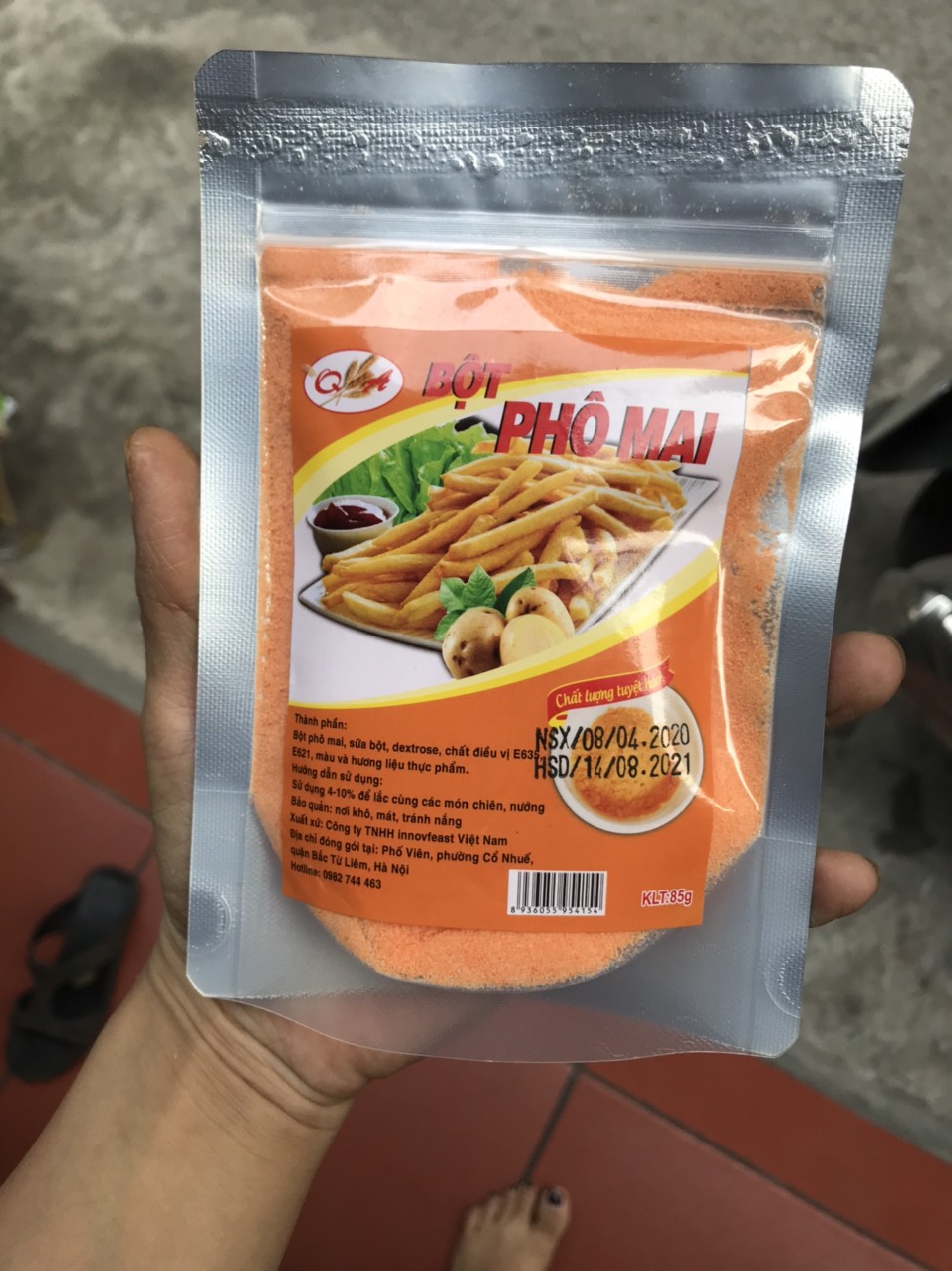 Bột Phô Mai 85gr ( Phô mai lắc)