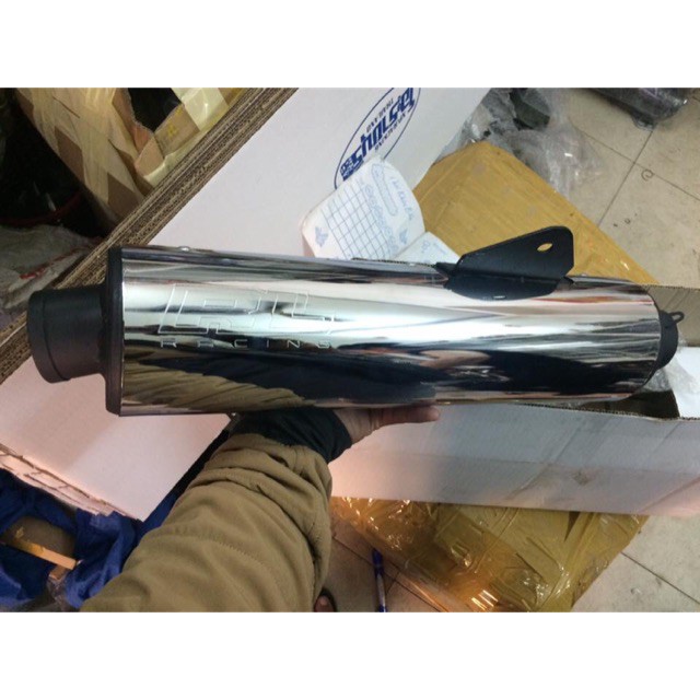 Pô CBR Redleo logo RL Ex150 Winner Sonic Satria Raider