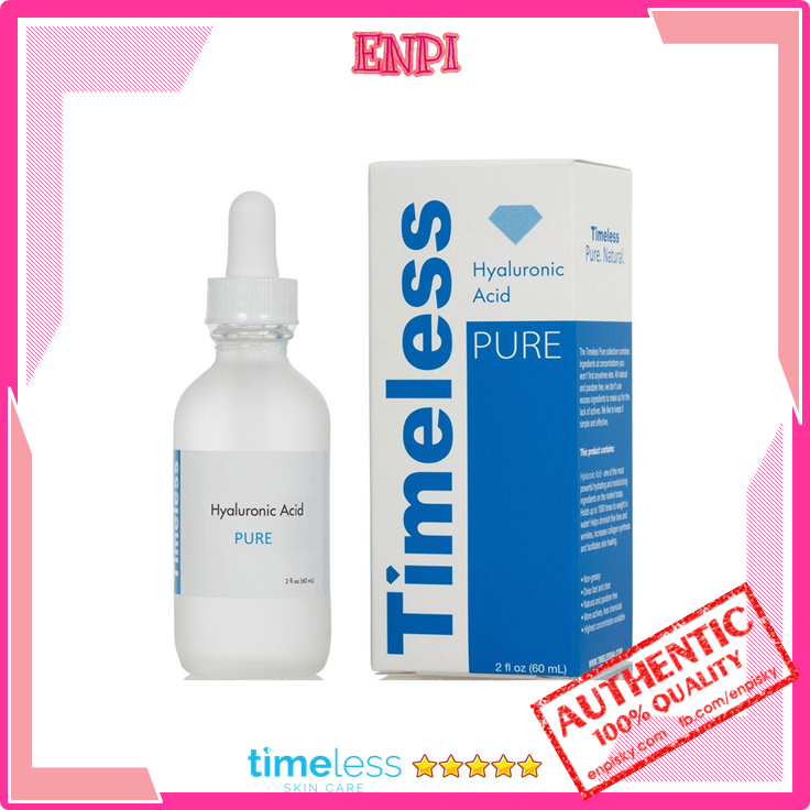 Serum cấp nước Timeless Hyaluronic Acid Serum 100% Pure