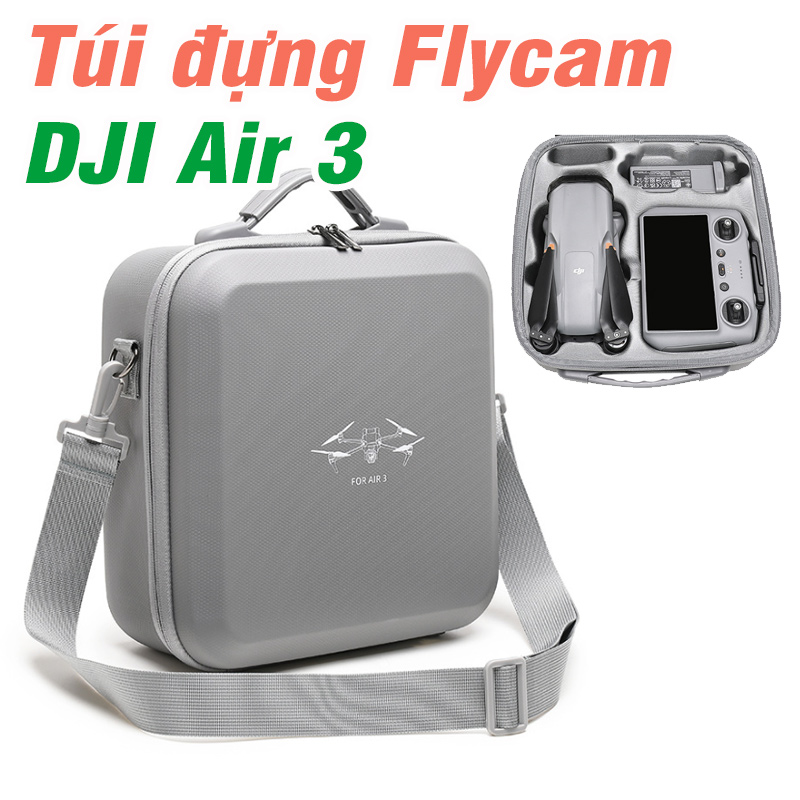 Túi đựng Flycam DJI Air3 3S (Flycam DJI ) túi chống nước, chống va đập và có dây đeo - phụ kiện flycam