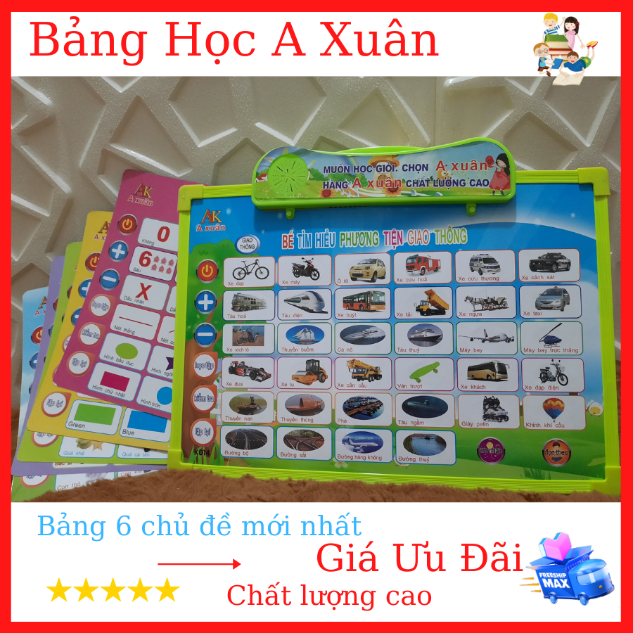 [FREE SHIP ]Bảng Học Điện Tử Thông Minh Cho Bé, Bảng Học Thông Minh Tiếng Việt Và Tiếng Anh, Học Các Con Vật Và Khám Phá Cho Bé Yêu