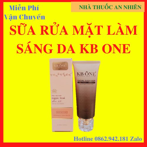 Sữa rửa mặt làm sáng da ngừa mụn kb one -100ml