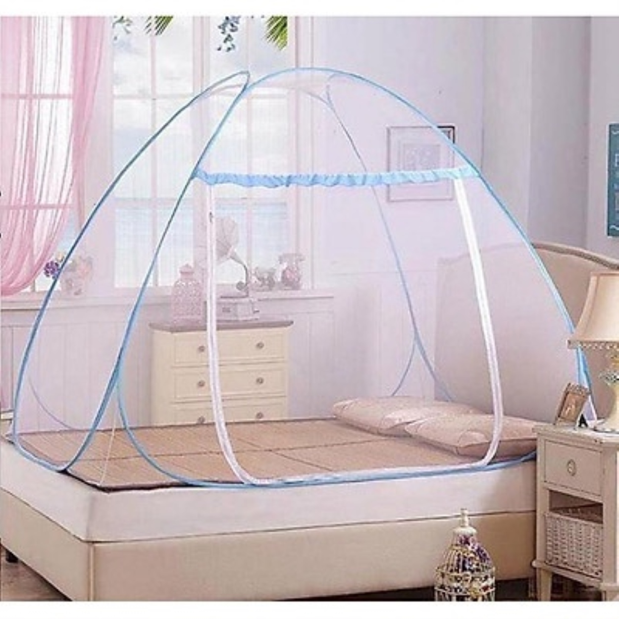 ✼☞﹍  (HCM) Màn Chụp Tự Bung 1m8 x 2m Tiện Lợi Gấp Gọn ( Hàng Sẵn Kho )