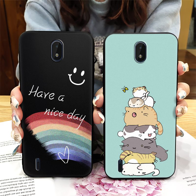 Soft Durable Phone Case For Nokia C01 Plus Shockproof New Arrival Soft Case TPU New Cute Back Cover Cartoon Original