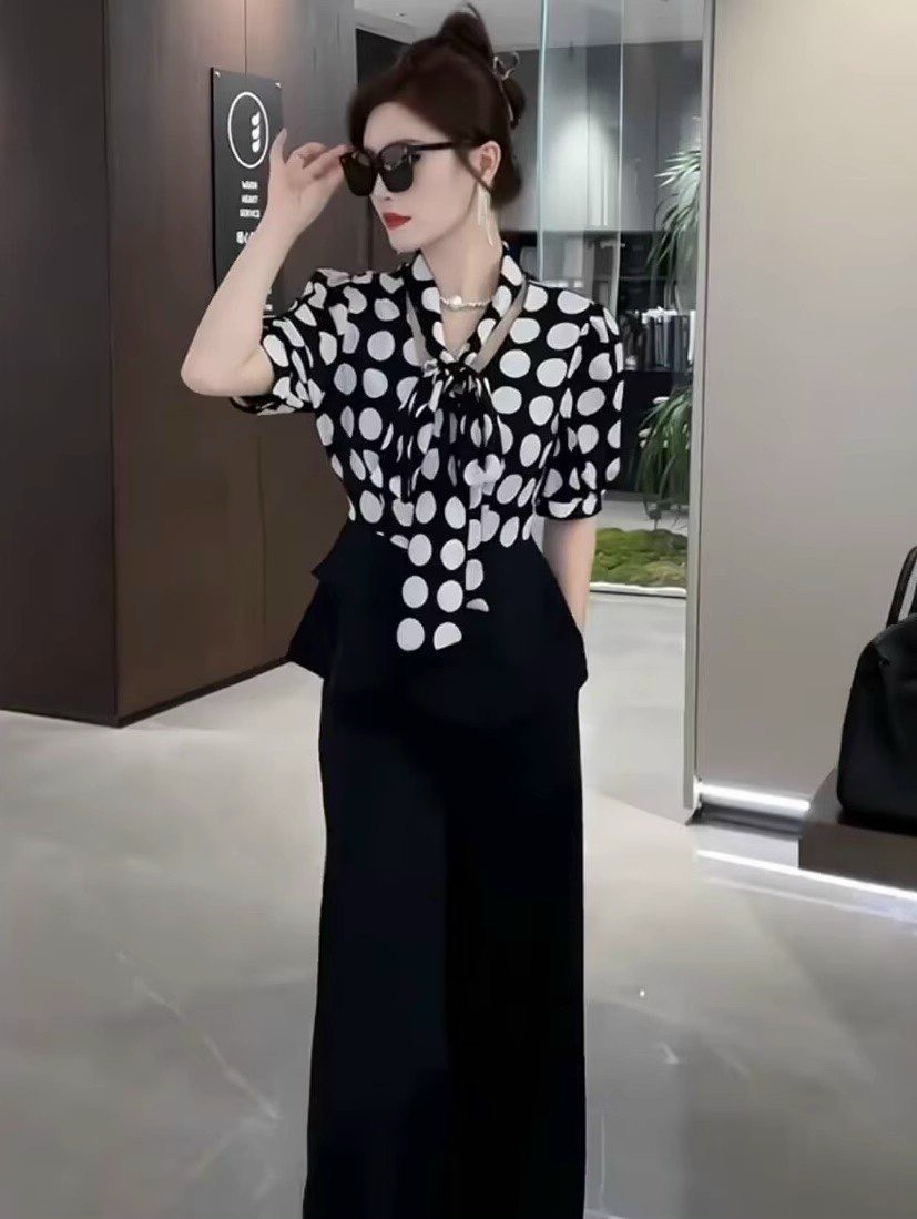 Sét bộ quàn ồng rộng phối bi quý phái ,sét bộ trẻ trung năng động . sét bộ phối bi cao cấp s120320 hàng nhập
