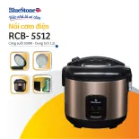Nồi Cơm Điện Nắp Gài BlueStone RCB-5512 - Dung tích 1.2L - Công suất 500W - Lòng nồi hợp kim dày 1.5mm phủ lớp chống dính cao cấp - Nắp trong tổ ong - Bảo hành 2 năm - Hàng chính hãng