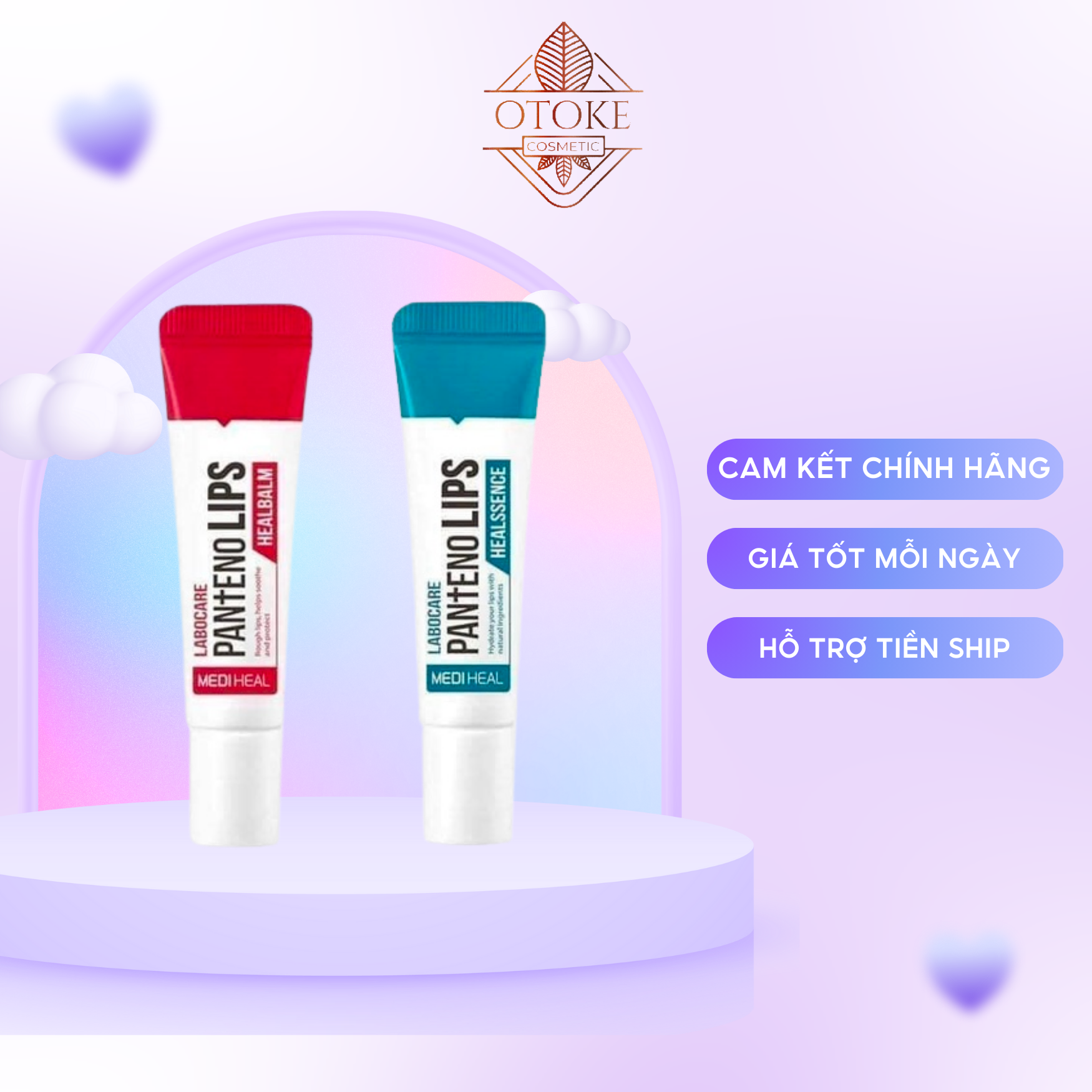 Son Dưỡng Môi Giảm Thâm Môi Ngày & Đêm Mediheal Son Dưỡng Môi Giảm Thâm Môi Ngày & Đêm Mediheal Labocare Pantenolips Healssence &HealBlam Pantenolips Healssence &HealBlam
