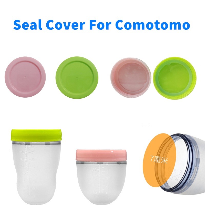 Nắp trữ sữa cho bình cổ siêu rộng Comotomo, Kichilachi, Fatz baby không BPA nhựa PP