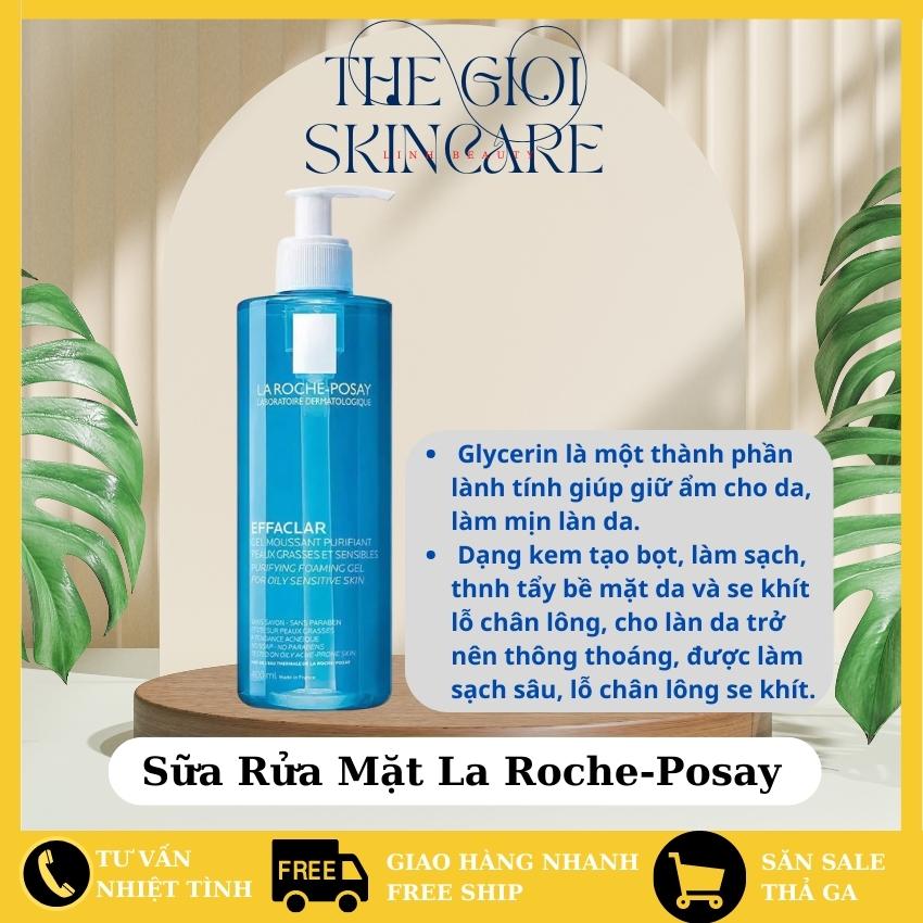 Sữa rửa mặt la roche posay 400ml cho da dầu mụn nhạy cảm