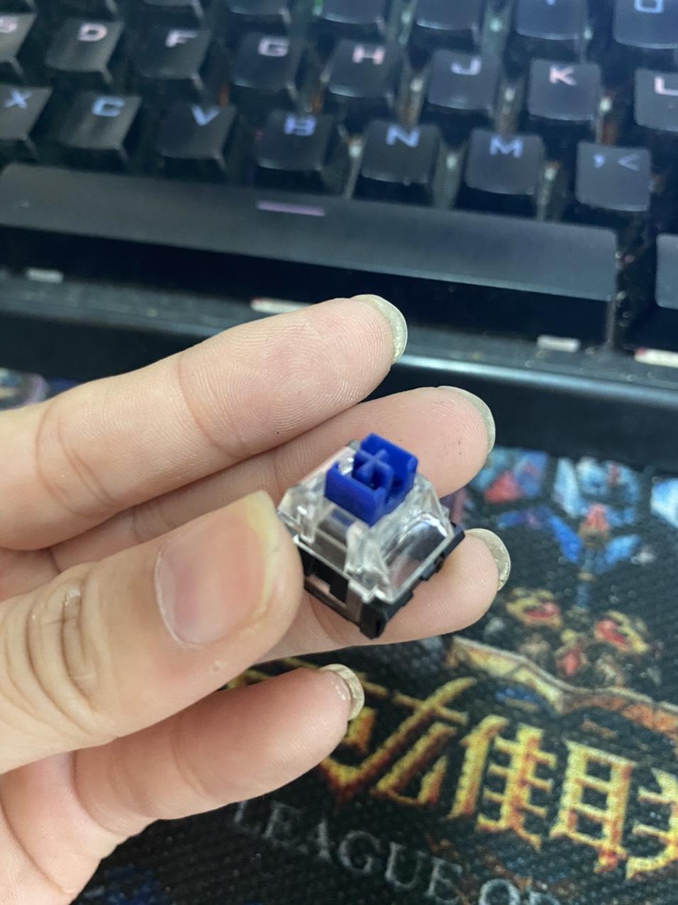 Bộ 5 nút switch thay thế nút nhấn của phím cơ quang sinh học  - không có chân