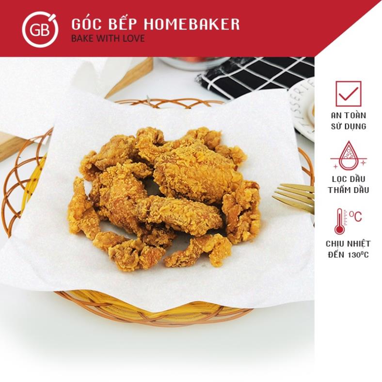 Giấy thấm dầu mỡ - giấy lọc dầu - màng thấm hút mỡ - phụ kiện nhà bep gbki003