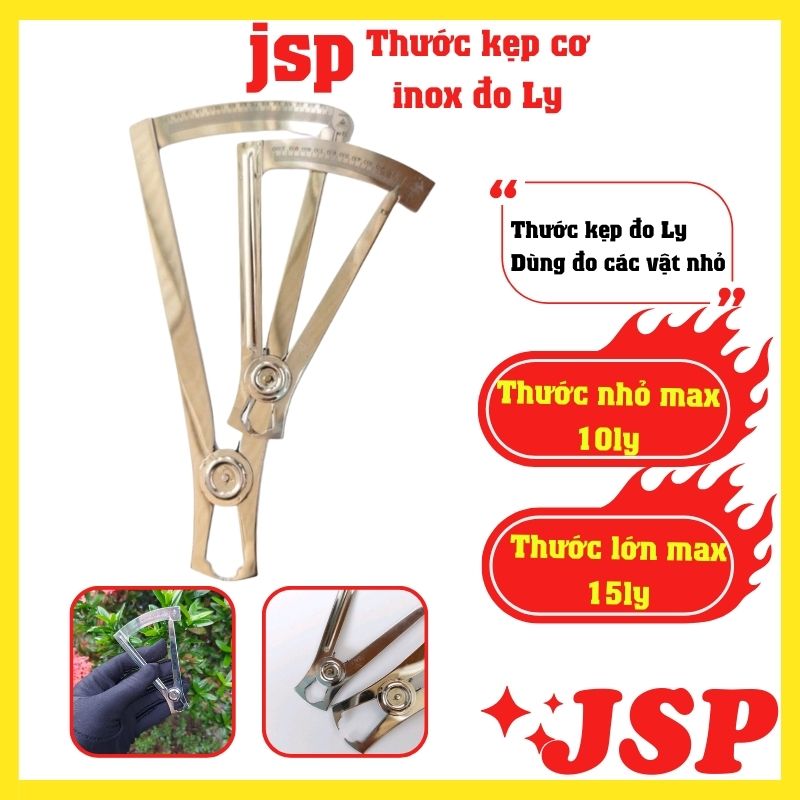 Thước kẹp cơ đo ly đá quý thước đo ly kim cương trang sức chất liệu thước kẹp hợp kim cao cấp JSP