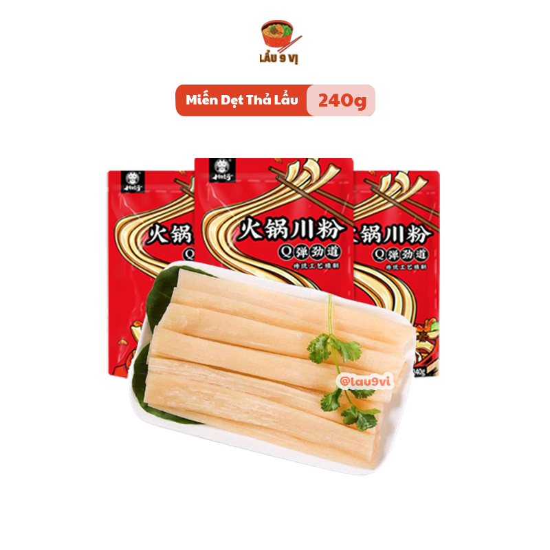 Miến dẹt ăn lẩu trùng khánh