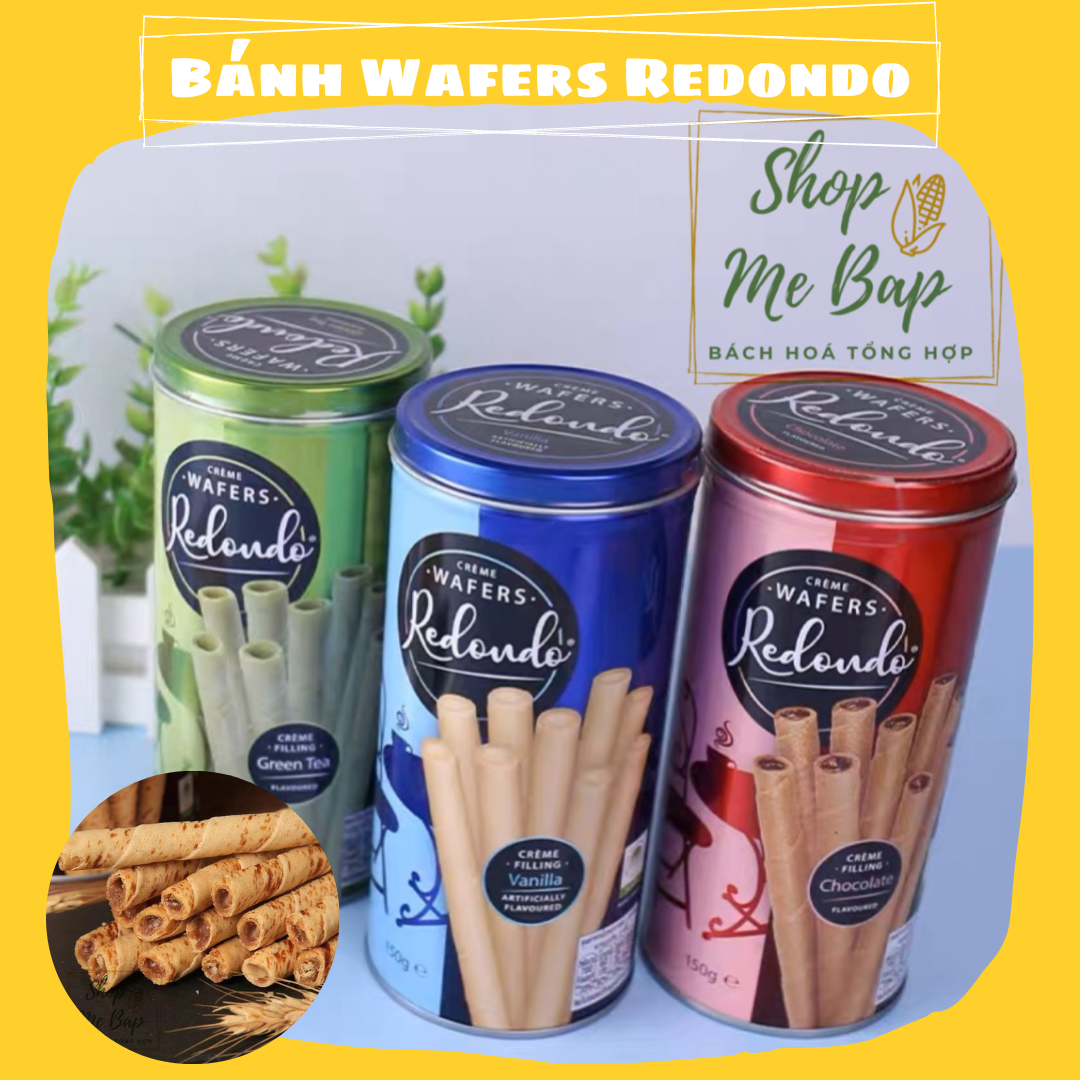 Bánh wafer redondo 150g - bánh ống socola - shop mẹ bắp