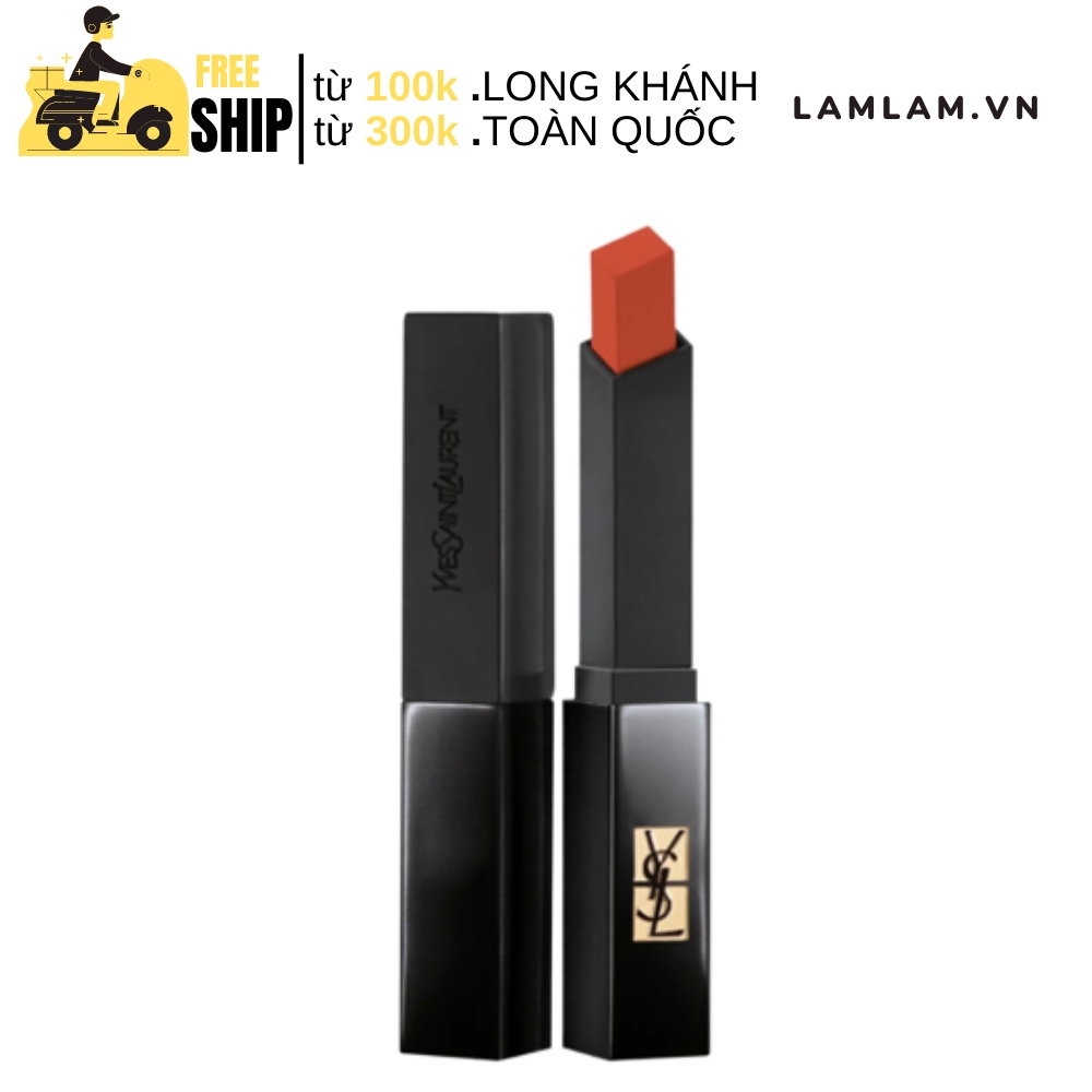 Son ysl slim velvet radical 313 - 314 vỏ đen