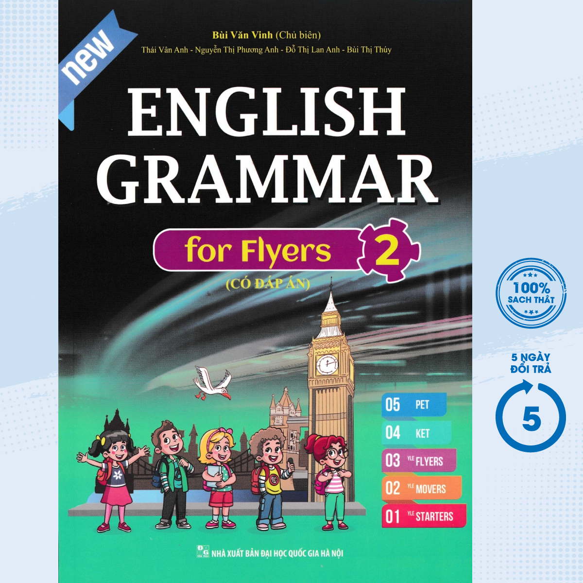 Sách - English Grammar For Flyers 2 Có Đáp Án - MT - Newshop