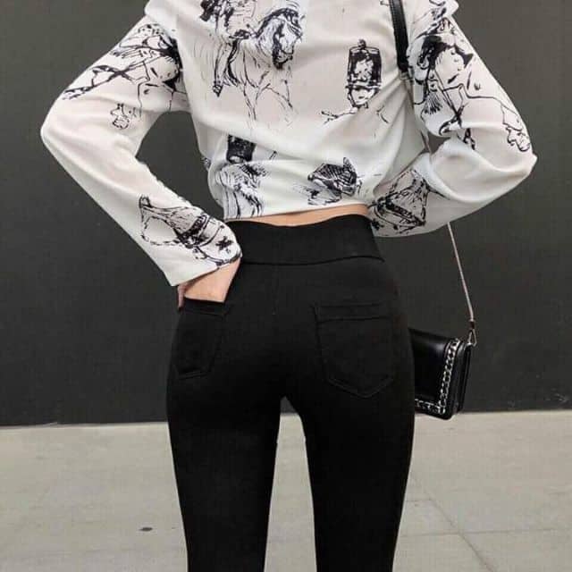 Quần legging 4 túi