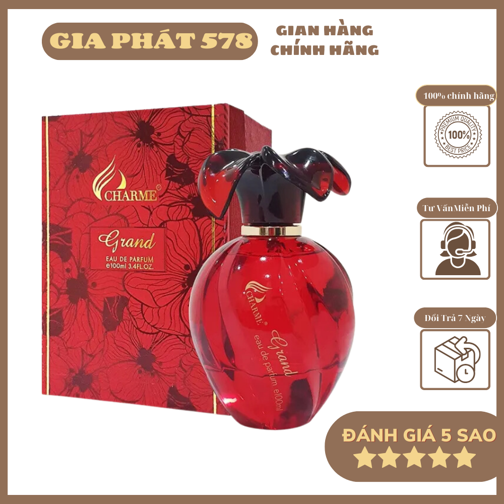 Nước hoa nữ grand 100ml và 10ml