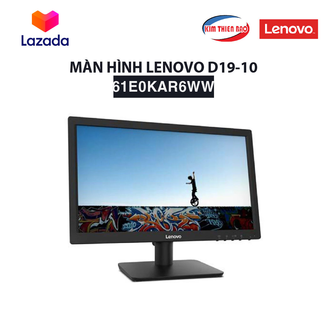 Màn hình lcd lenovo d19-10 61e0kar6ww 60hz 18.5 inch tn - bảo hành 36 tháng