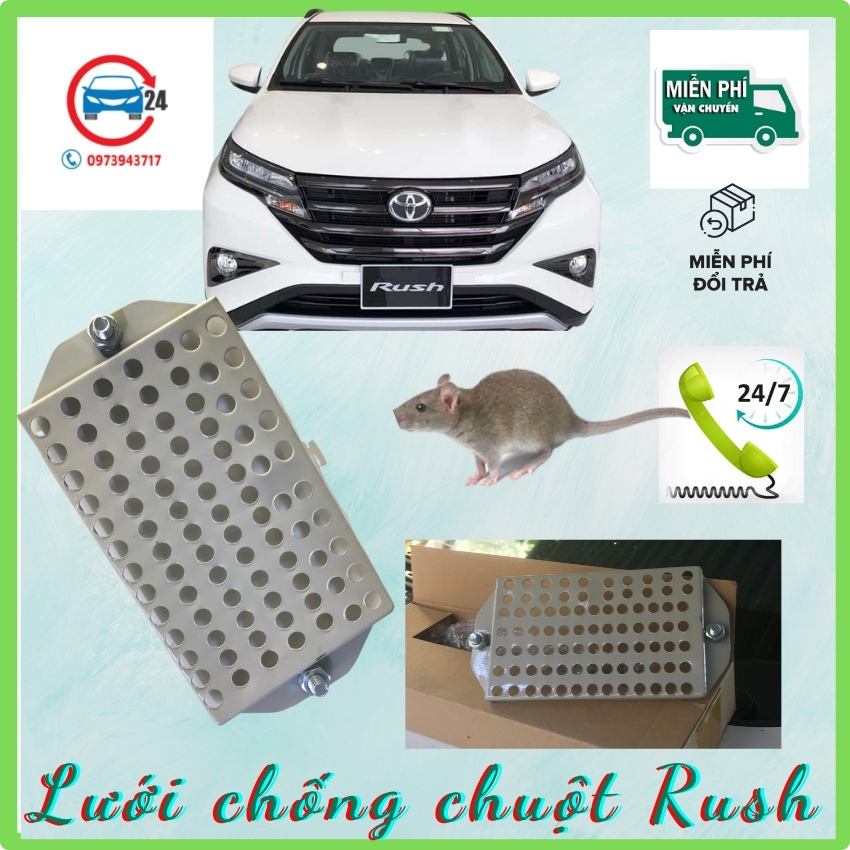 Lưới Chống Chuột Ô Tô TOYOTA RUSH, Tấm Chống Chuột Rush BỀN,ĐẸP,RẺ Chuẩn ZIN Xe.