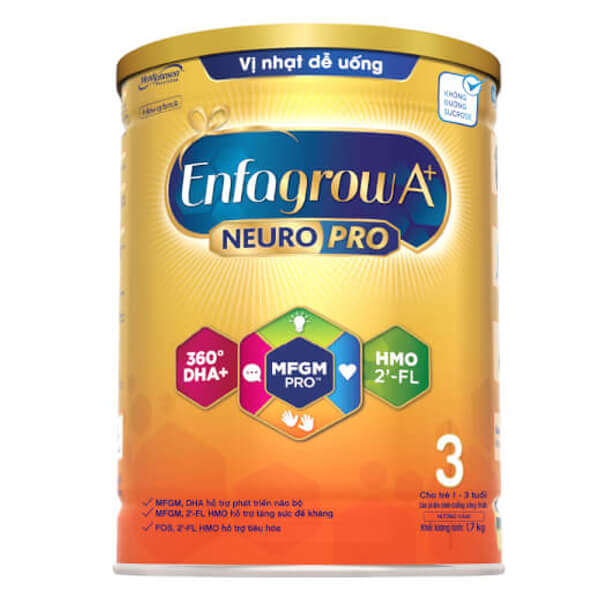 Sữa Enfagrow A+ số 3 1700g 1-3 tuổi 2Flex