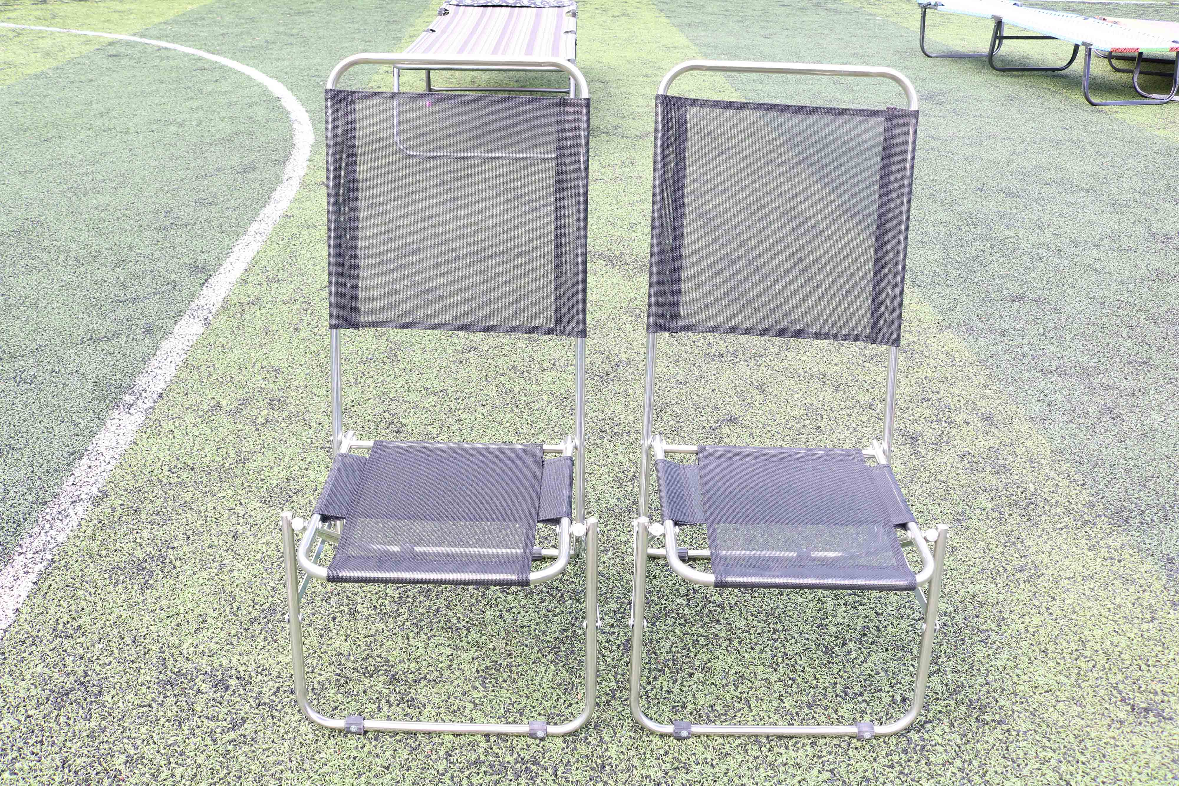 [FreeshipMAX] Ghế xếp inox lớn xếp gọn võng xếp thảo điều