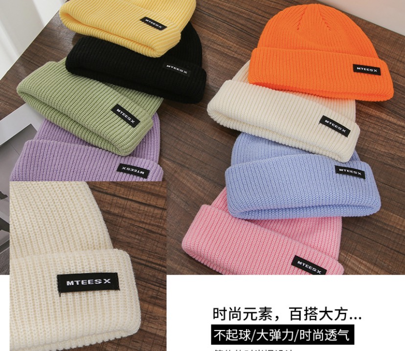 [Hoàn Tiền 15%] Mũ Nón Len Beanie Trơn Basic Phong Cách Retro HipHop Hàn Quốc Nam Nữ Unisex
