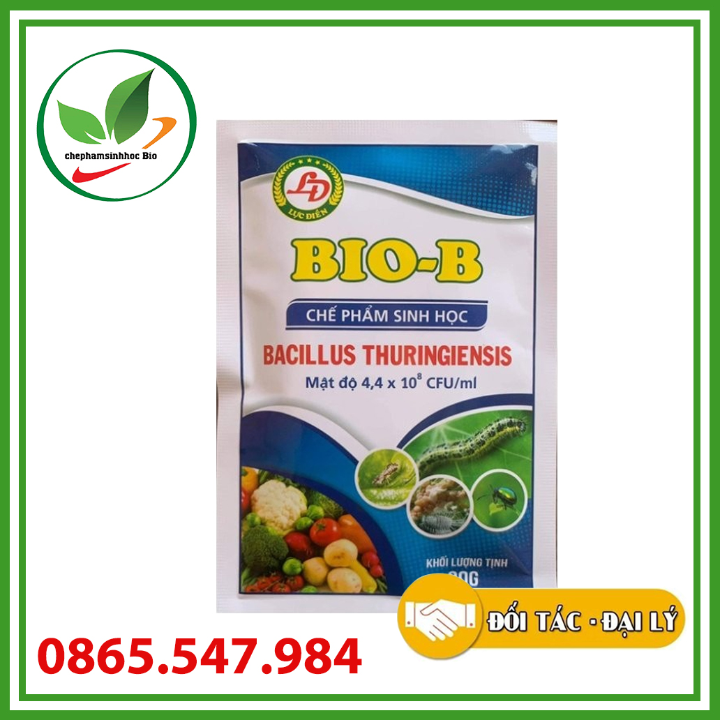 (Siêu rẻ) Chế phẩm sinh học Bio B. Trừ bọ trĩ, nhện đỏ, rệp sáp, sâu rầy. Gói 30gram