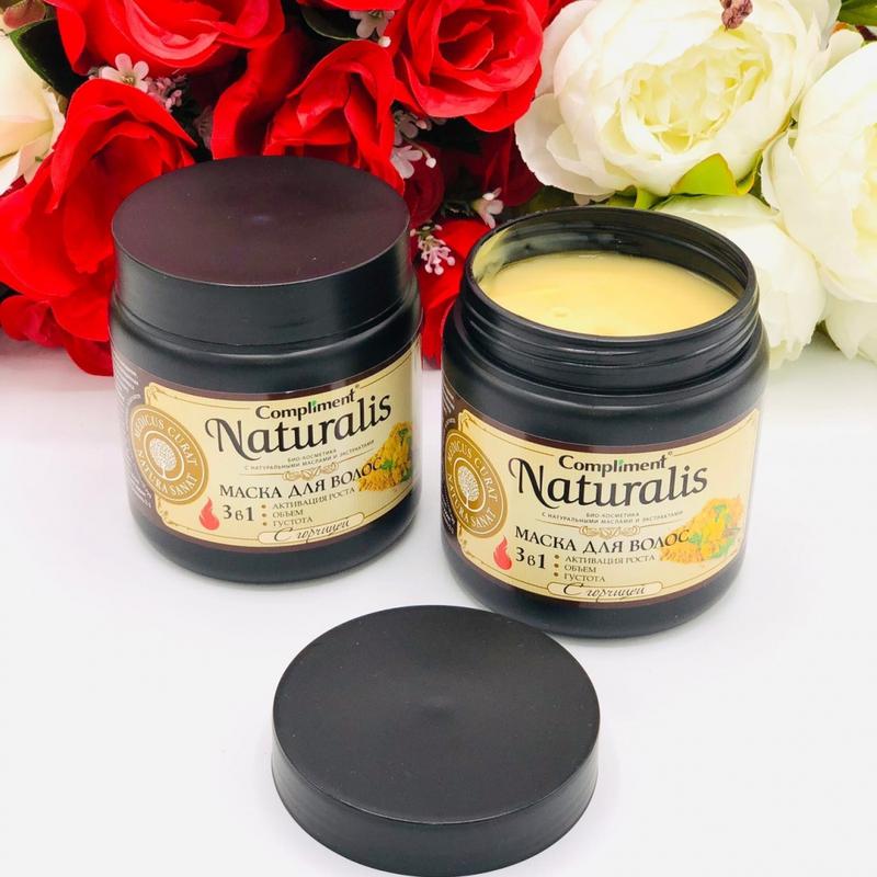 Ủ tóc Compliment Naturalis mù tạc 3in1 kích thích mọc tóc 500ml