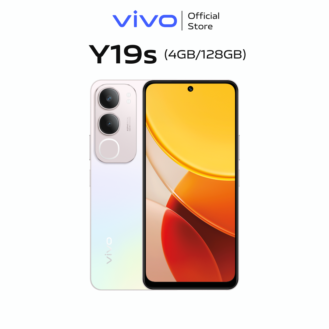 [New] Vivo Y19S Phone (4Gb+128Gb) - 1 for 1 Exchange in the First Month - Genuine 12-Month Warranty - Thương hiệu vivo Giá 3,690,000 Đồng*Miễn phí vận chuyển