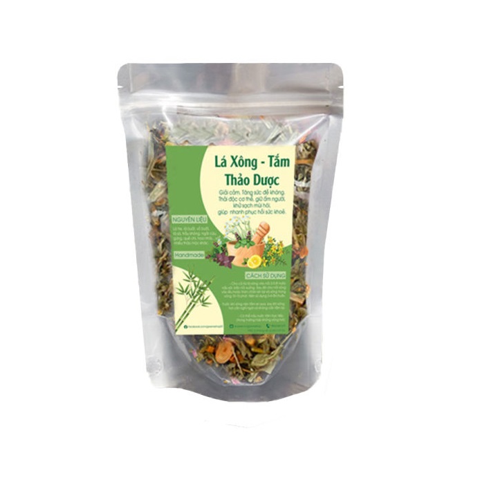 Lá xông giải cảm 10 vị thảo dược