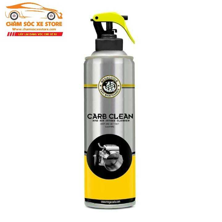 Megacools carb cleaner vệ sinh buồng đốt 500ml chamsocxestore