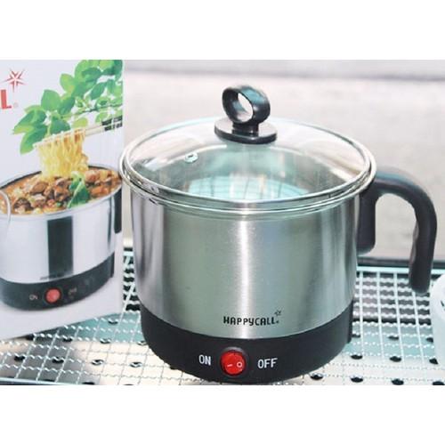 Nồi lẩu mì cay mini ăn liền , nồi lẩu happy call, nồi lẩu điện mini đa năng, nồi nấu mì siêu tốc