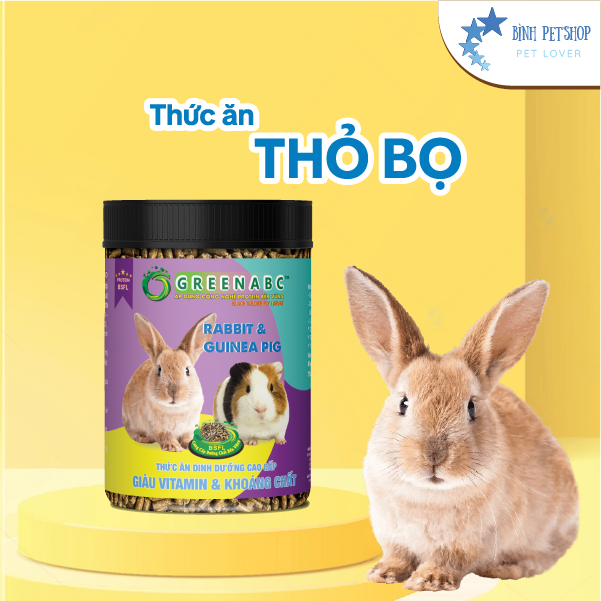 Thức ăn thỏ bọ - rabbit & guinea pig