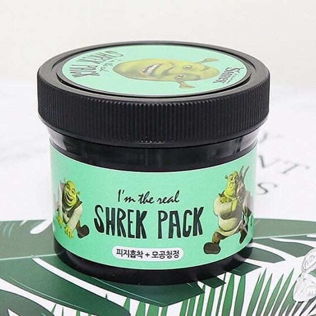 MẶT NẠ BÙN TƯƠI SHREK PACKOLIVEYOUNG] X DREAMWORKS