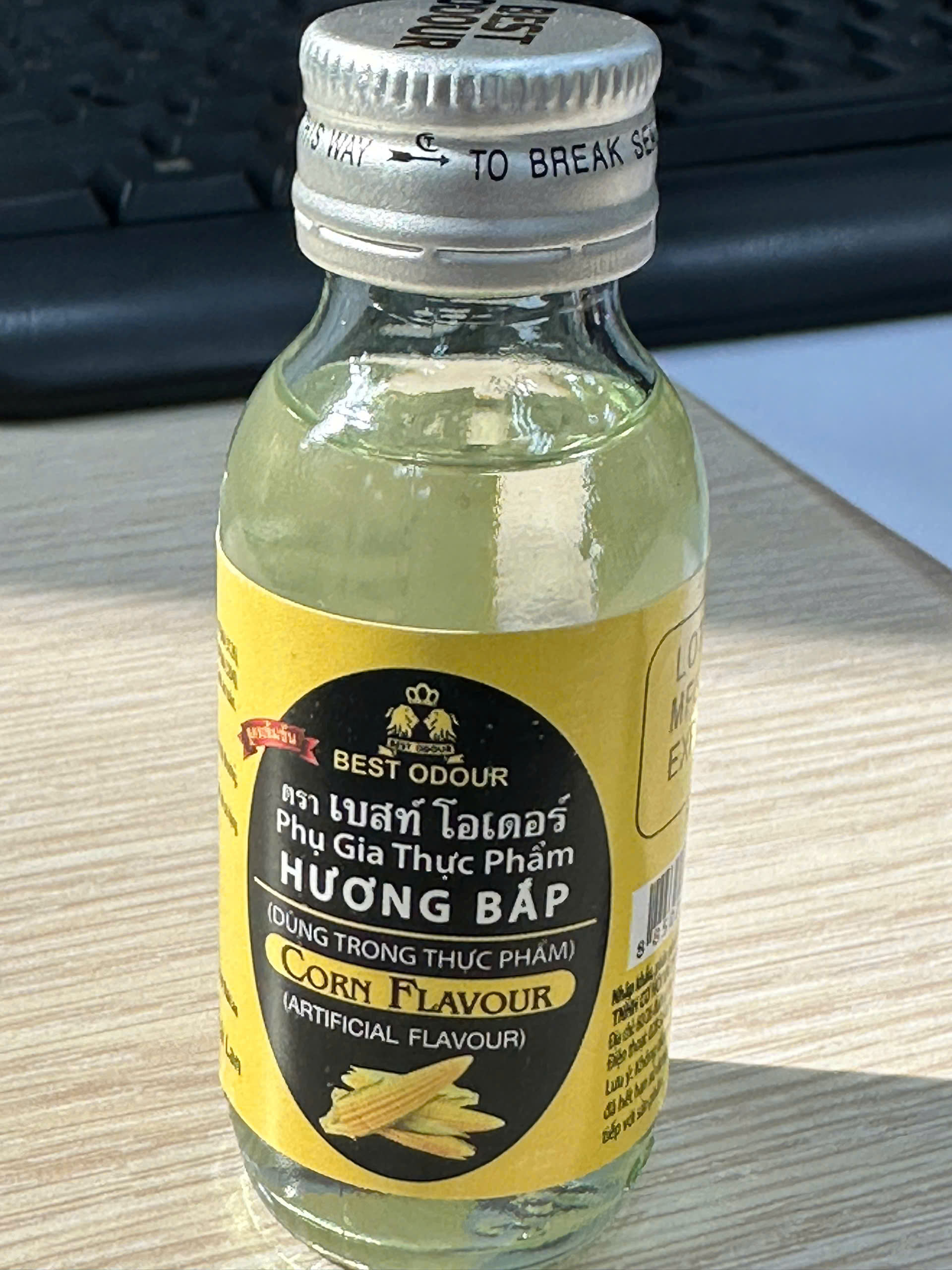 [CHAI 30ML] HƯƠNG THỰC PHẨM BEST ODOUR THÁI LAN_HƯƠNG BẮP
