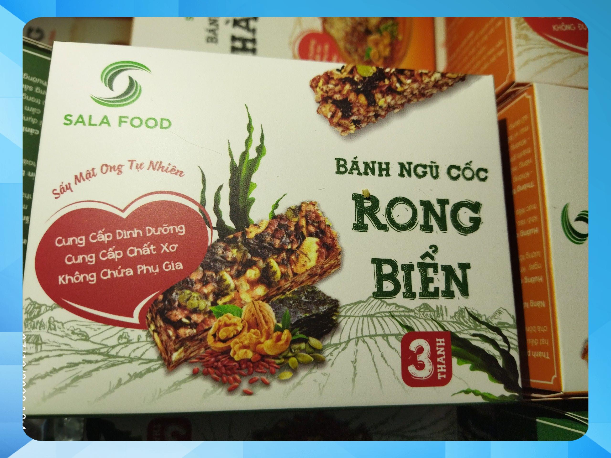 Bánh ngũ cốc rong biển 75g
