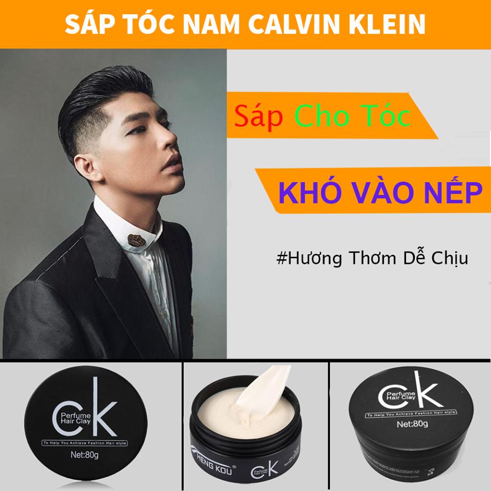 Sáp Vuốt Tóc Nam Ck, Wax Vuot Toc, Sáp Vuốt Tóc Nam CK Perfume Hair Clay - Giúp tóc giữ nếp, chất sáp mềm dễ vuốt, hương thơm dễ chịu không gây bết dính, không gây hại tóc, là lựa chọn cho tóc khó vào nếp!