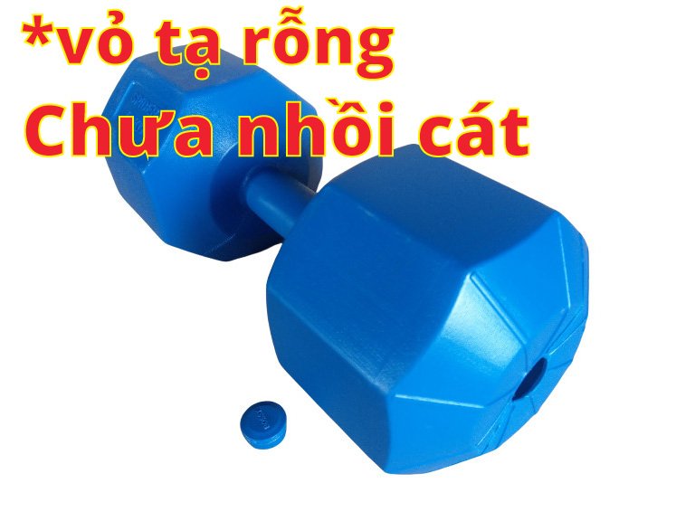 Vỏ tạ tay nhựa 10KG
