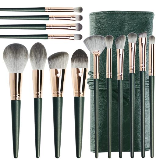Bộ cọ trang điểm cá nhân 14 món cao cấp - cavali