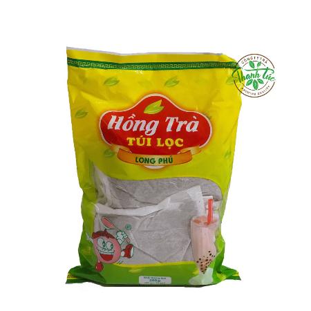 Hồng trà pha trà sữa túi lọc long phú gói 200g
