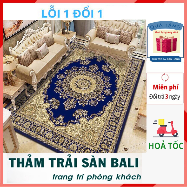 [TẶNG THÊM THẢM CHÂN ] Thảm Trải Sàn bali 2m x 3m và 1m6x2m3 đế Chống , thảm bali nỉ Sang Trọng hót 2022 Thảm Nỉ Lót Sàn cho Phòng Khách Bàn Phòng Ngủ Phòng trang trí