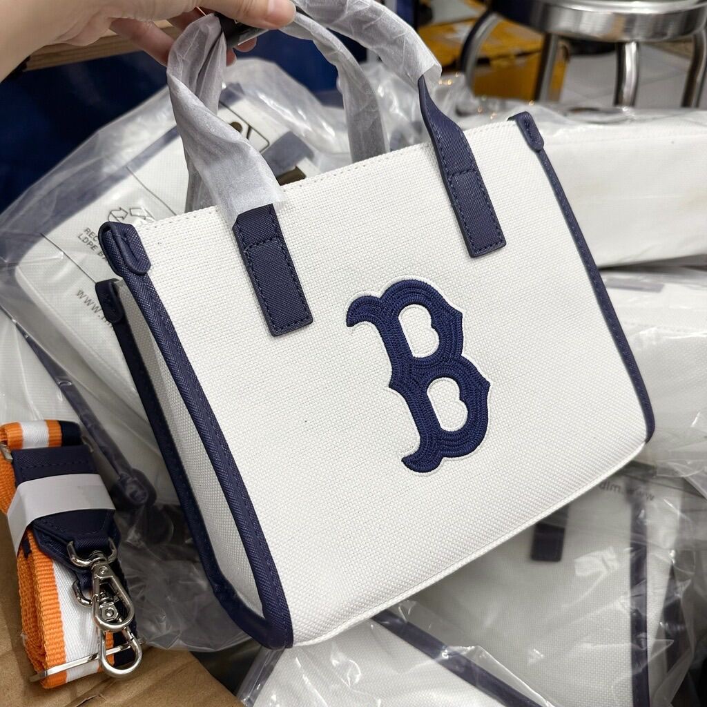 Túi tote nam/nữ unisex cầm tay & dây dài đeo chéo màu mới 2023 basic big logo size 23