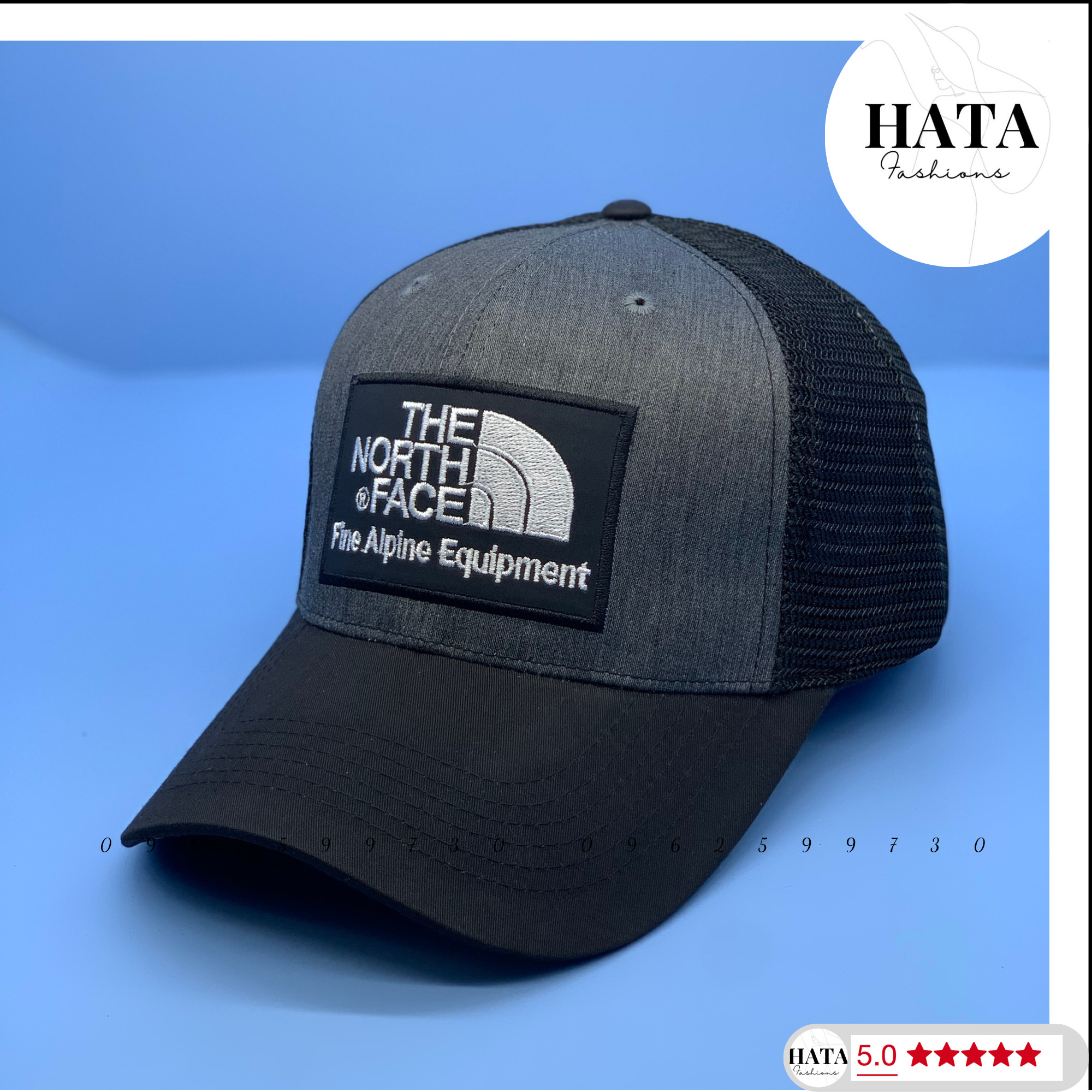 Nón kết nam nữ phối lưới nam nữ, mũ lưỡi trai the north face hot hit