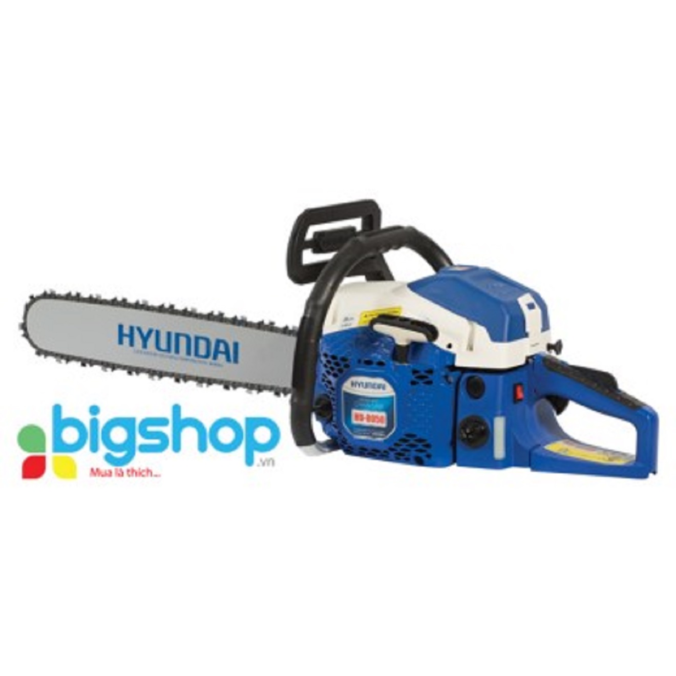Máy cưa xích xăng hyundai hd-8050
