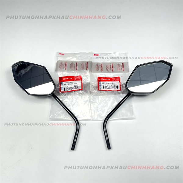 Kính hậu VARIO CLICK 2018 2021 chính hãng Honda Indo, Gương chiếu hậu 88220K59A70 / 88210K59A70