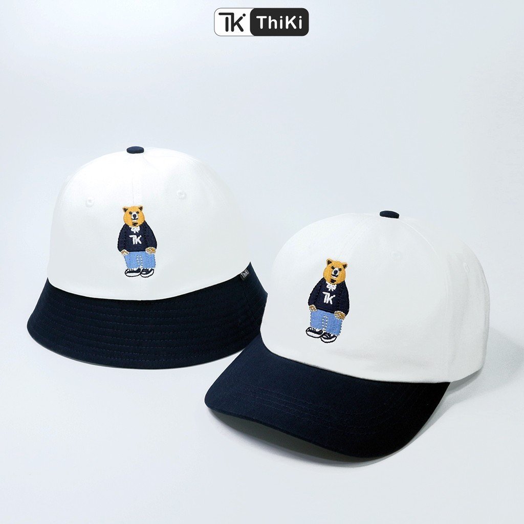 Nón phối màu gấu thiki official