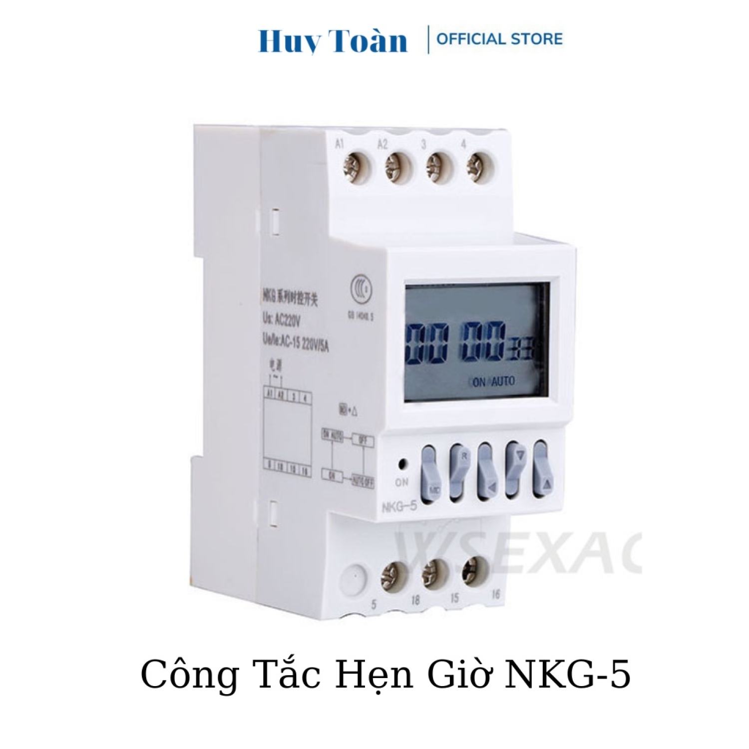 Công tắc hẹn giờ chu kỳ tháng - timer tháng nkg-5, nkg5