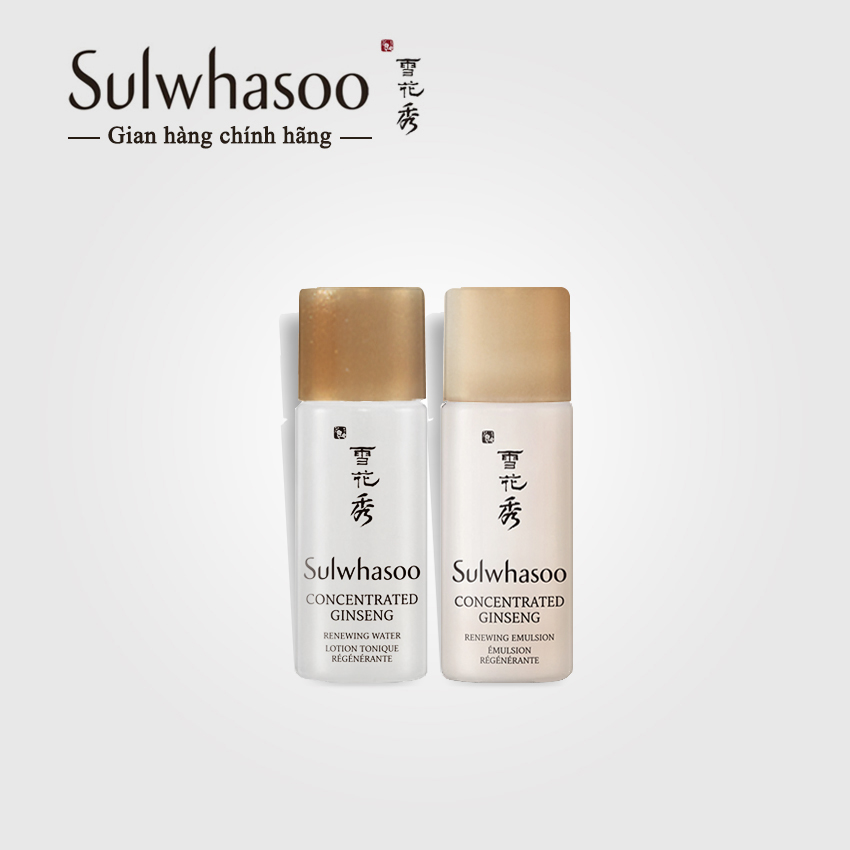 Sữa dưỡng nhân sâm Sulwhasoo Concentrated Ginseng Renewing Emulsion 5mlx10