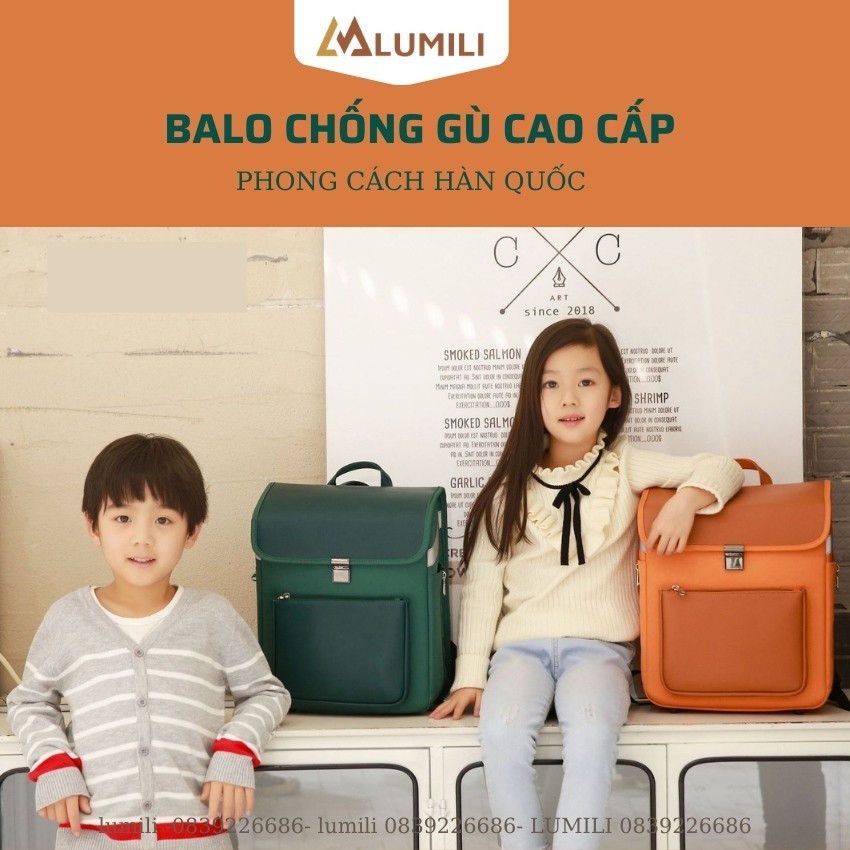 Balo chống gù hàn quốc, cặp chống gù phong cách balo học sinh chông gù chống cận cho bé phù hợp cho trẻ cấp 2 tiểu học